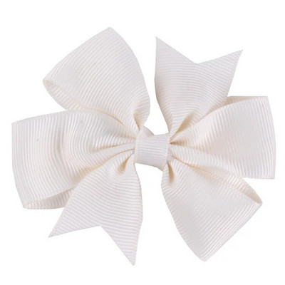 8x8cm 1PC Agrafe fundite cu panglică din grosgrain de culoare uni Agrafe de păr pentru fete Papioni de păr Boutique Agrafe de păr Accesorii de păr pentru copii