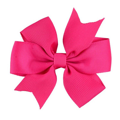 8x8cm 1PC Agrafe fundite cu panglică din grosgrain de culoare uni Agrafe de păr pentru fete Papioni de păr Boutique Agrafe de păr Accesorii de păr pentru copii