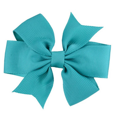 8x8cm 1PC Agrafe fundite cu panglică din grosgrain de culoare uni Agrafe de păr pentru fete Papioni de păr Boutique Agrafe de păr Accesorii de păr pentru copii