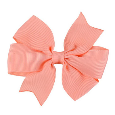 8x8cm 1PC Agrafe fundite cu panglică din grosgrain de culoare uni Agrafe de păr pentru fete Papioni de păr Boutique Agrafe de păr Accesorii de păr pentru copii