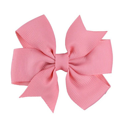8x8cm 1PC Agrafe fundite cu panglică din grosgrain de culoare uni Agrafe de păr pentru fete Papioni de păr Boutique Agrafe de păr Accesorii de păr pentru copii