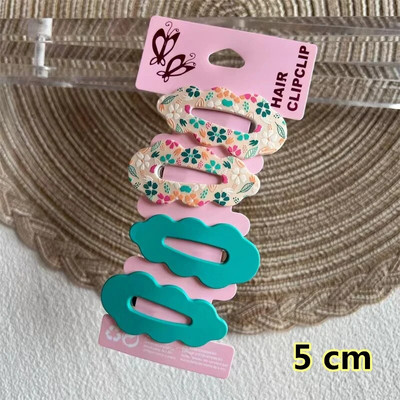 2023. aasta uus multikas armas trükitud juuksenõeliste komplekt naistele tüdrukutele, lastele juukseklambrid, juukseklambrid, nööpnõelad, tarvikud, juukseklambrid, peakate