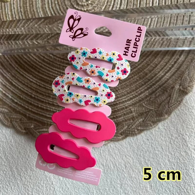 2023. aasta uus multikas armas trükitud juuksenõeliste komplekt naistele tüdrukutele, lastele juukseklambrid, juukseklambrid, nööpnõelad, tarvikud, juukseklambrid, peakate