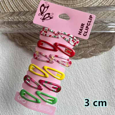 2023. aasta uus multikas armas trükitud juuksenõeliste komplekt naistele tüdrukutele, lastele juukseklambrid, juukseklambrid, nööpnõelad, tarvikud, juukseklambrid, peakate