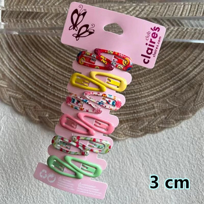 2023. aasta uus multikas armas trükitud juuksenõeliste komplekt naistele tüdrukutele, lastele juukseklambrid, juukseklambrid, nööpnõelad, tarvikud, juukseklambrid, peakate