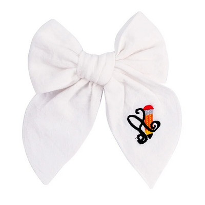 Agrafe de păr brodate pentru fete dulci, floare de margaretă, agrafe de păr, fundite de păr, ornamente, accesorii pentru păr pentru copii