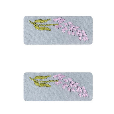Agrafe de păr brodate pentru fete dulci, floare de margaretă, agrafe de păr, fundite de păr, ornamente, accesorii pentru păr pentru copii