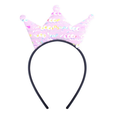 Ar rokām darinātas kronis mirdzošas galvas lentes Princeses matu lentes dzijas plīvurs kronis bērnu kāzu ballītei matu aksesuāri korejiešu vairumtirdzniecība