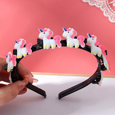 Νέα χαριτωμένα κινούμενα σχέδια, κορδέλες για τα μαλλιά, κοριτσάκια, καλύμματα κεφαλής, φιόγκοι, λουλούδια, κολύμβηση, παιδική μόδα, αξεσουάρ μαλλιών, δώρο