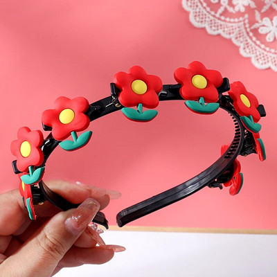 Νέα χαριτωμένα κινούμενα σχέδια, κορδέλες για τα μαλλιά, κοριτσάκια, καλύμματα κεφαλής, φιόγκοι, λουλούδια, κολύμβηση, παιδική μόδα, αξεσουάρ μαλλιών, δώρο