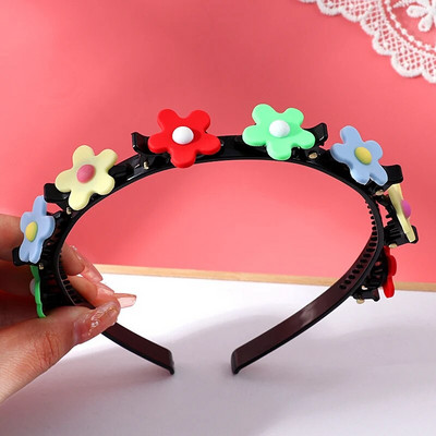 Νέα χαριτωμένα κινούμενα σχέδια, κορδέλες για τα μαλλιά, κοριτσάκια, καλύμματα κεφαλής, φιόγκοι, λουλούδια, κολύμβηση, παιδική μόδα, αξεσουάρ μαλλιών, δώρο