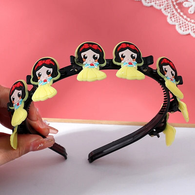 Νέα χαριτωμένα κινούμενα σχέδια, κορδέλες για τα μαλλιά, κοριτσάκια, καλύμματα κεφαλής, φιόγκοι, λουλούδια, κολύμβηση, παιδική μόδα, αξεσουάρ μαλλιών, δώρο