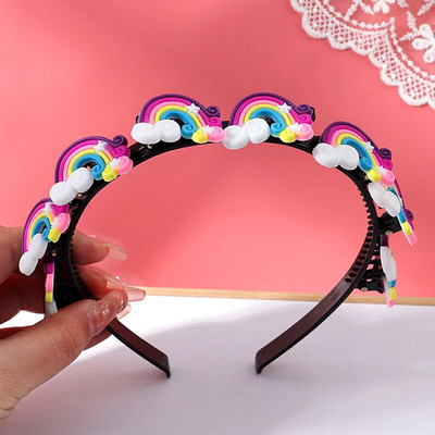 Νέα χαριτωμένα κινούμενα σχέδια, κορδέλες για τα μαλλιά, κοριτσάκια, καλύμματα κεφαλής, φιόγκοι, λουλούδια, κολύμβηση, παιδική μόδα, αξεσουάρ μαλλιών, δώρο