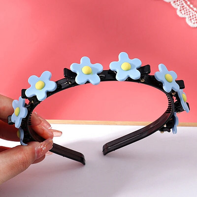 Νέα χαριτωμένα κινούμενα σχέδια, κορδέλες για τα μαλλιά, κοριτσάκια, καλύμματα κεφαλής, φιόγκοι, λουλούδια, κολύμβηση, παιδική μόδα, αξεσουάρ μαλλιών, δώρο