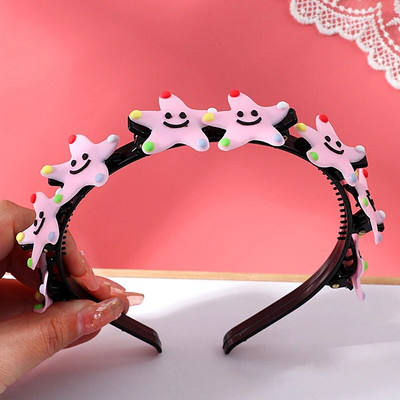 Νέα χαριτωμένα κινούμενα σχέδια, κορδέλες για τα μαλλιά, κοριτσάκια, καλύμματα κεφαλής, φιόγκοι, λουλούδια, κολύμβηση, παιδική μόδα, αξεσουάρ μαλλιών, δώρο