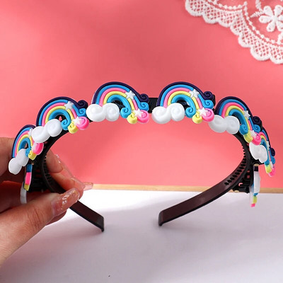 Νέα χαριτωμένα κινούμενα σχέδια, κορδέλες για τα μαλλιά, κοριτσάκια, καλύμματα κεφαλής, φιόγκοι, λουλούδια, κολύμβηση, παιδική μόδα, αξεσουάρ μαλλιών, δώρο