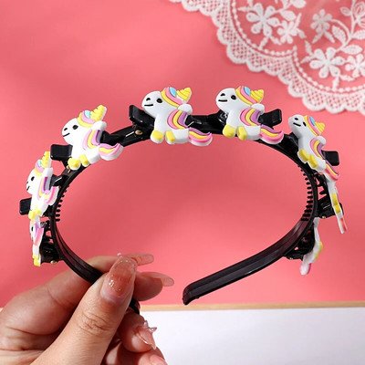 Νέα χαριτωμένα κινούμενα σχέδια, κορδέλες για τα μαλλιά, κοριτσάκια, καλύμματα κεφαλής, φιόγκοι, λουλούδια, κολύμβηση, παιδική μόδα, αξεσουάρ μαλλιών, δώρο