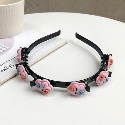 AISHG Love Fruit matu lente meitenēm modes pīta ziedu galvas lente korejiešu zobu neslīdoša stīpas matu lente sievietēm matu aksesuāri