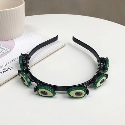 AISHG Love Fruit matu lente meitenēm modes pīta ziedu galvas lente korejiešu zobu neslīdoša stīpas matu lente sievietēm matu aksesuāri