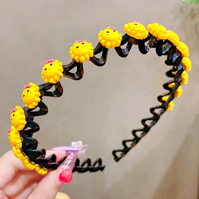 Nauja mergaičių galvos juosta Vasaros vaikų plaukų lankelis sulaužytų plaukų apdailos dirbinys Kūdikių plaukų segtukas Plaukų aksesuarai Dovana