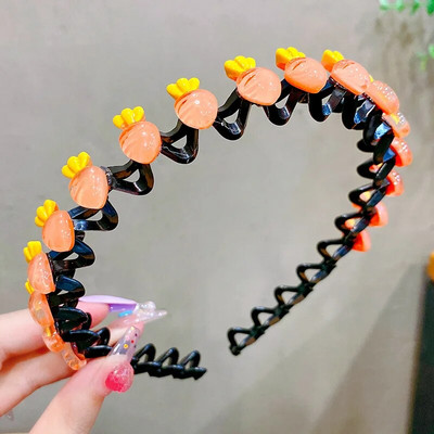 Nauja mergaičių galvos juosta Vasaros vaikų plaukų lankelis sulaužytų plaukų apdailos dirbinys Kūdikių plaukų segtukas Plaukų aksesuarai Dovana