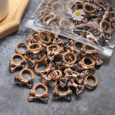 10/20 τμχ/Σετ χαριτωμένα κορδέλες με παπιγιόν για κορίτσια Ελαστικές κορδέλες μαλλιών Αξεσουάρ μαλλιών για παιδιά Φιόγκοι κινουμένων σχεδίων Διακοσμητικά κεφαλής Δώρο