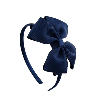 New Fashion Layered Hairbands Μασίφ grosgrain κορδέλα Φιόγκοι Headband Χειροποίητα Boutique Hairhoop Αξεσουάρ μαλλιών για γυναίκες κορίτσια