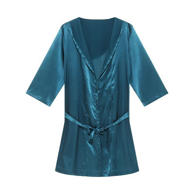 Robe pentru bărbați la modă, marca sexy, halat de baie pentru bărbați, cu mânecă scurtă, halat de baie pentru dormitor