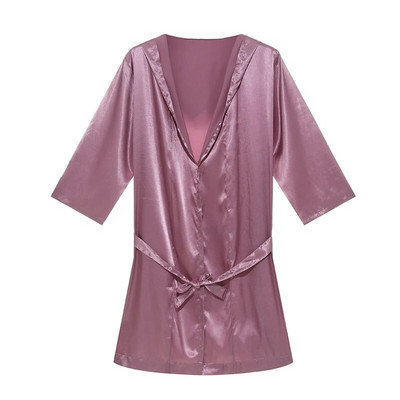 Robe pentru bărbați la modă, marca sexy, halat de baie pentru bărbați, cu mânecă scurtă, halat de baie pentru dormitor
