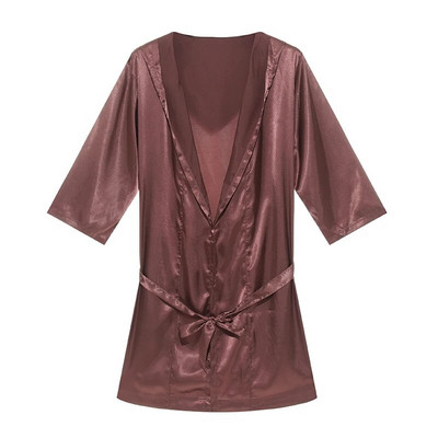 Robe pentru bărbați la modă, marca sexy, halat de baie pentru bărbați, cu mânecă scurtă, halat de baie pentru dormitor