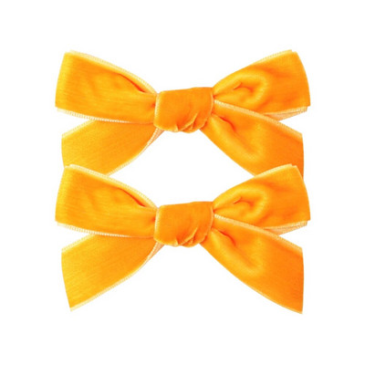 2Pcs/Set 3'' pune baršunaste mašne za kosu za djevojčice Koje za kosu Baby Boutique Ukosnice Ručno izrađene ukosnice Pokrivala za glavu Dječji dodaci za kosu