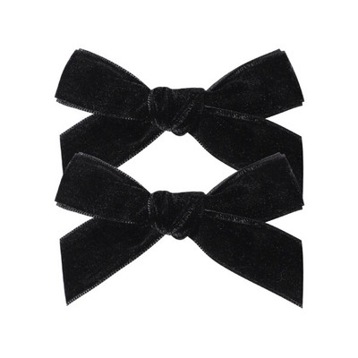 2Pcs/Set 3'' pune baršunaste mašne za kosu za djevojčice Koje za kosu Baby Boutique Ukosnice Ručno izrađene ukosnice Pokrivala za glavu Dječji dodaci za kosu