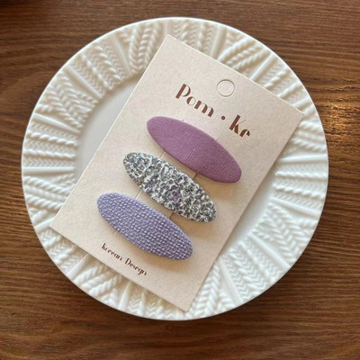 Armsad lillelisest riidest ovaalsed juuksenõelad Naistele Tüdrukutele Lastele Juukseklambrid Nööpnõelad Aksessuaarid Juukseklambrid Juukseklambrid Peakatte kaunistused