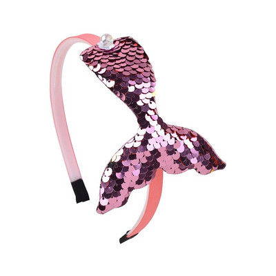 1gab. Daudzslāņu vizulis Nāras galvas lentes meitenēm Varavīksnes sirēna pērles Matu lentes Roku darbs Galvassegas Bērnu matu aksesuāri