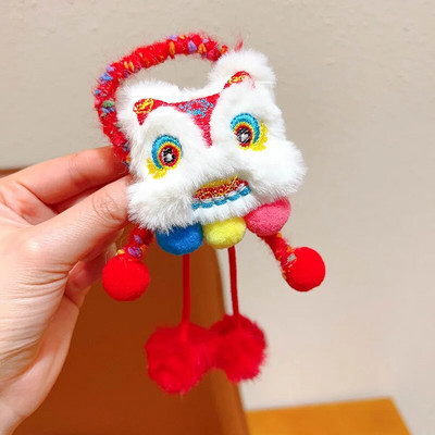 Drăguț Desene Animat Pluș Iepure Panda Floare Păpușă Minge Colorată Pandantiv Frânghie Păr Copii Prințese Fete Coadă de Cal Bentita Accesorii