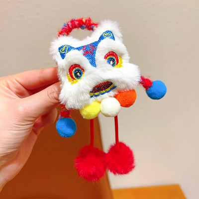 Drăguț Desene Animat Pluș Iepure Panda Floare Păpușă Minge Colorată Pandantiv Frânghie Păr Copii Prințese Fete Coadă de Cal Bentita Accesorii