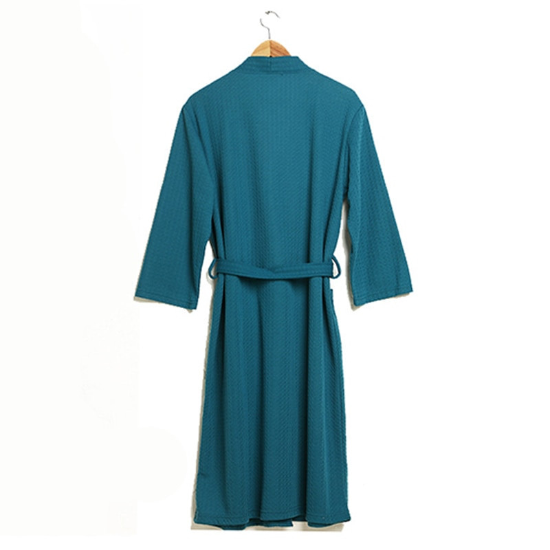 Ανδρικά μπουρνούζια ρόμπες βάφλα Πυτζάμες Πιτζάμες Νυχτικά Πυζά Casual Κορεάτικα Άνοιξη Καλοκαίρι Φθινόπωρο Χειμώνας SA1043