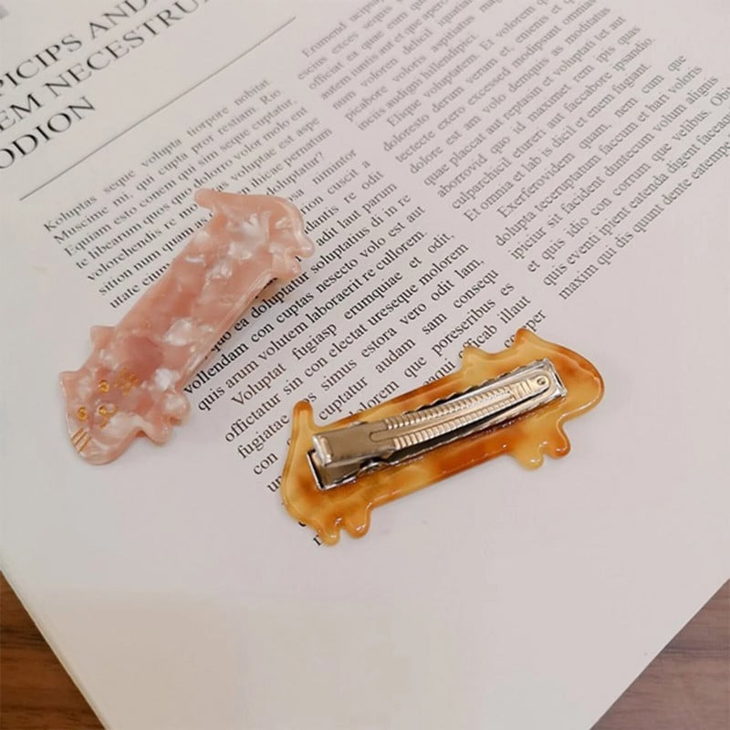 1PC Jauka multfilma Kaķu matu sprādzes Akrils Sievietēm Meitenēm Ballīte Matu Spraudes Spraudītes Matu Aksesuāri Matu Satveres Modes Galvassegas Dāvanas