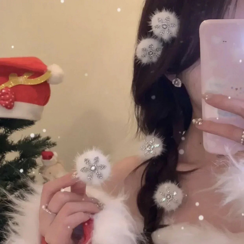 2 TK Uus Printsess Snowflake Tüdrukud Armasad juuksenõelad Laste Peakatted Hairgrip Juukseklambrid Barrettes Juukseaksessuaarid