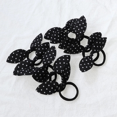 10Gb Truša auss Matu gredzens Meitene Jauka Gumijas lente Elastīgās matu lentes Bērnu galvassegas Korejas Bērnu Matu Aksesuāri Rotājumi