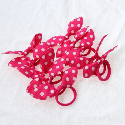 10Gb Truša auss Matu gredzens Meitene Jauka Gumijas lente Elastīgās matu lentes Bērnu galvassegas Korejas Bērnu Matu Aksesuāri Rotājumi