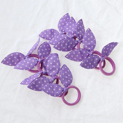 10Gb Truša auss Matu gredzens Meitene Jauka Gumijas lente Elastīgās matu lentes Bērnu galvassegas Korejas Bērnu Matu Aksesuāri Rotājumi