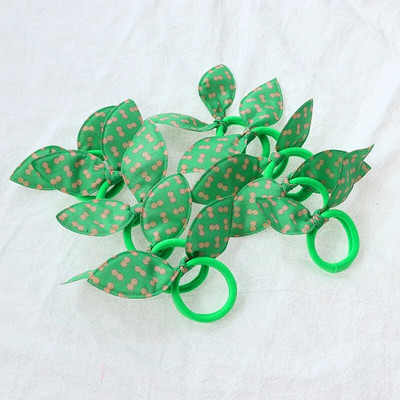 10Gb Truša auss Matu gredzens Meitene Jauka Gumijas lente Elastīgās matu lentes Bērnu galvassegas Korejas Bērnu Matu Aksesuāri Rotājumi