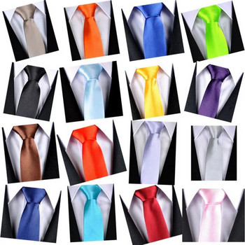 Мъжки аксесоари Тънка тесна вратовръзка за мъже Жакардово тъкано плътно шампанско Оранжево червено лилаво сини вратовръзки Сватбена вратовръзка corbatas par