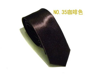 Vīriešu aksesuāri Slim, šaura kaklasaite vīriešiem Žakarda auduma cieta šampanieša oranža sarkana violeta zila kaklasaites kāzu kaklasaite corbatas par