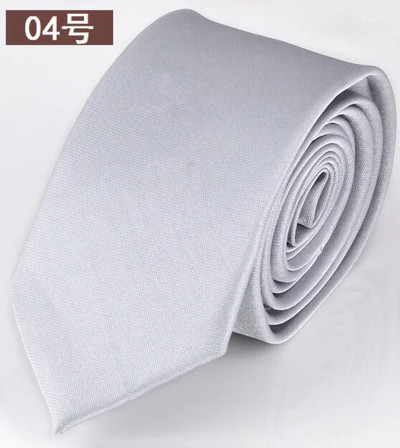 Vīriešu aksesuāri Slim, šaura kaklasaite vīriešiem Žakarda auduma cieta šampanieša oranža sarkana violeta zila kaklasaites kāzu kaklasaite corbatas par