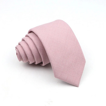 Νέα μονόχρωμη ανδρική γραβάτα Skinny casual αντιρυτιδική γραβάτα για γραβάτες γάμου Ροζ μπλε γκρι γραβάτες Cravat αξεσουάρ δώρου