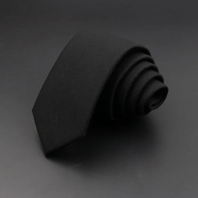 Ανδρικές γραβάτες 6 εκ. Κλασικές βαμβακερές χειροποίητες Skinny γκρι καρό γραβάτες Ριγέ στενό γιακά Λεπτό κασμίρ Αξεσουάρ Casual Tie Δώρο