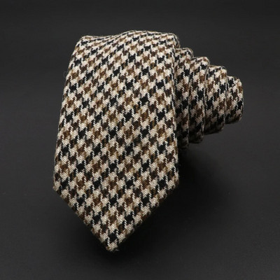 Augstas kvalitātes klasiskas svītrainas 100% vilnas kaklasaites, roku darbs