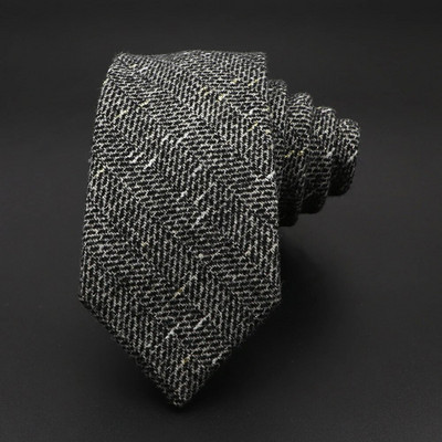 Augstas kvalitātes klasiskas svītrainas 100% vilnas kaklasaites, roku darbs